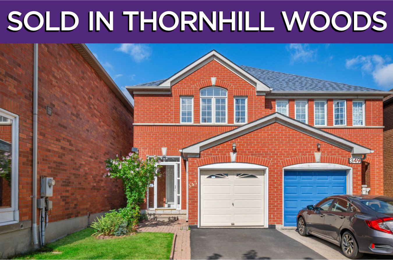 347 Yellowood Circle - Sold By The Best Thornhill Woods Real Estate Agent