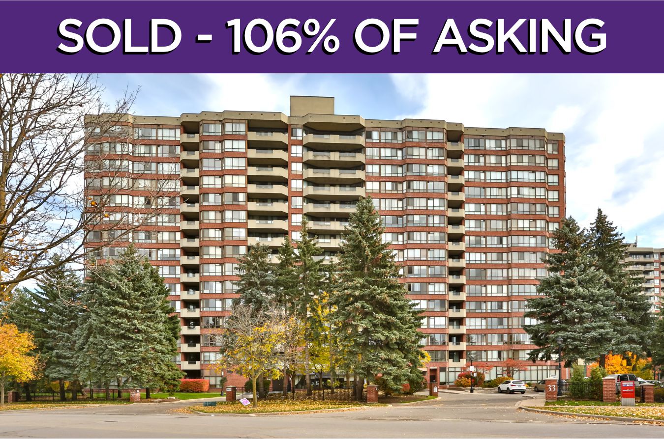 33 Weldrick Road East Unit 1109 - Sold By The Best Richmond Hill Real Estate Agent