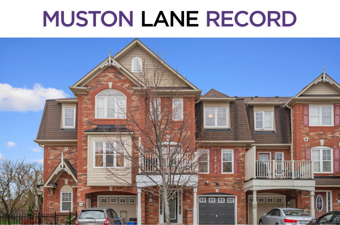 58 Muston Lane - Sold By The Stouffville Real Estate Agent